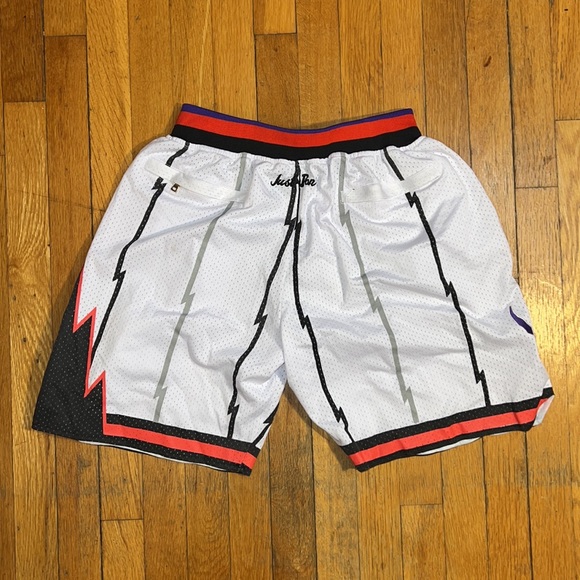 Just Don NBA Toronto Raptors Shorts, size Small - Picture 9 of 9